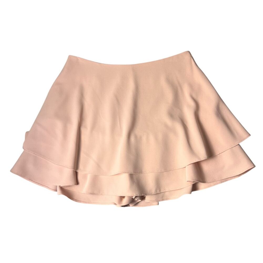 Alice + Olivia Classics Mave Light Pink Flounce Skort Size US 4